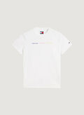 T-SHIRT MULTI LOGO, YBL WHT, thumb