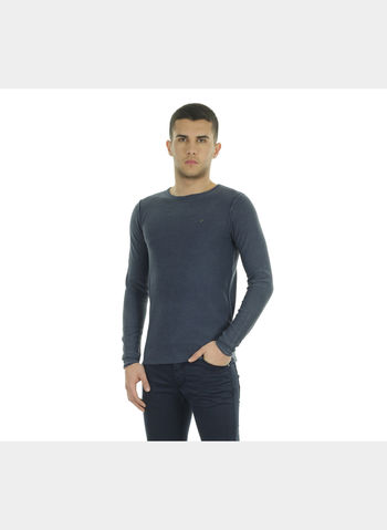 MAGLIONE COTONE GIRO LIGHT , , small
