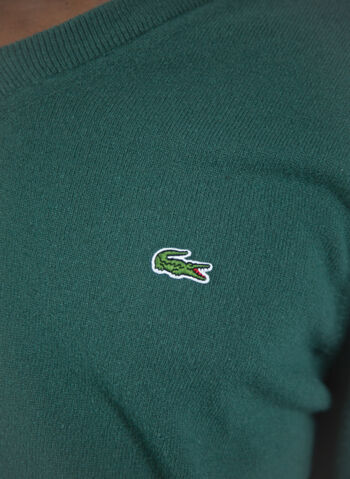 MAGLIONE IN LANA CON SCOLLO A V, SMI VERDONE, small