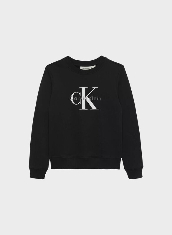 FELPA GIROCOLLO RAGAZZO, BEH BLK, medium