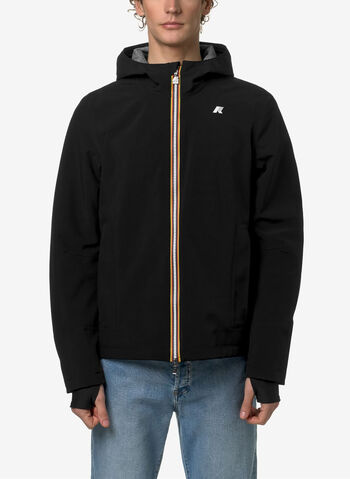 GIACCA JACKO BONDED JERSEY, USY BLK, small