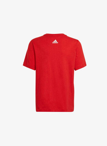 MAGLIA FUTURE ICONS 3-STRIPES LOGO RAGAZZO, REDWHT, small