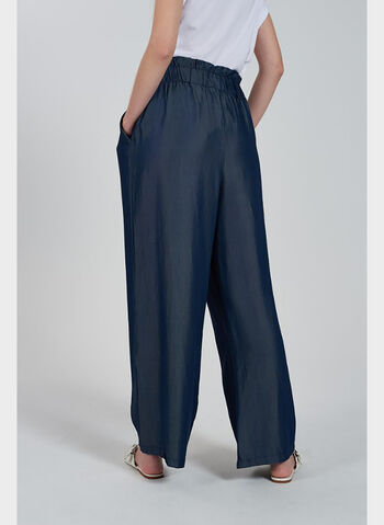 PANTAPALAZZO CHAMBREY, 1419 DENIM, small