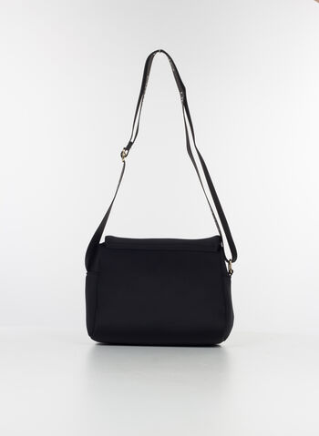 BORSA TRACOLLA PATTINA NEOPRENE, 22222 BLK, small