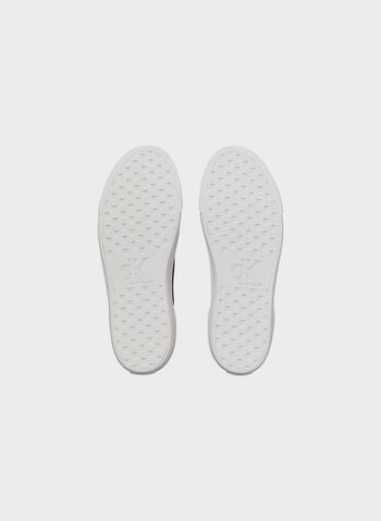 SCARPA IN TELA CON PLATEAU E LOGO, 0GM BLK, small