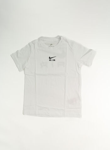 T-SHIRT NIKE AIR RAGAZZO, 100 WHT, small