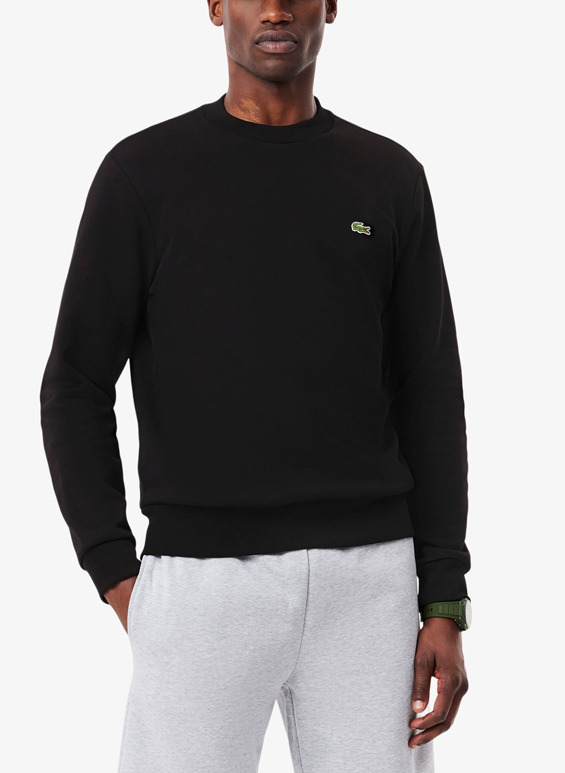 LACOSTE FELPA GIROCOLLO