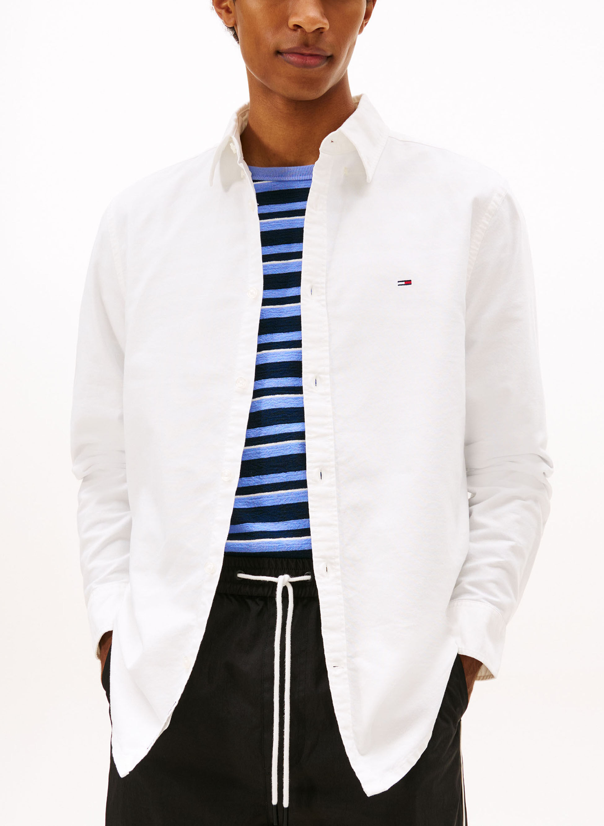 TOMMY JEANS CAMICIA OXFORD M