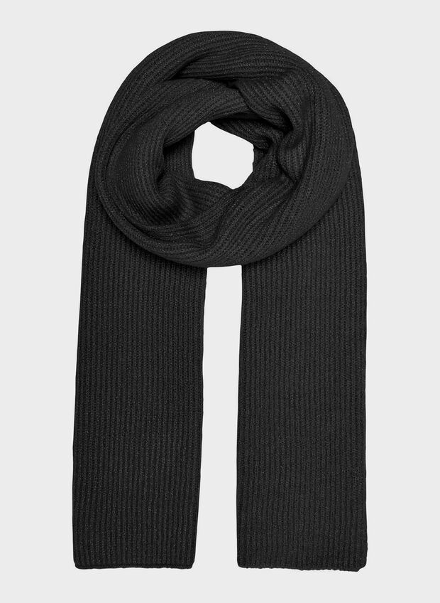 SCIARPA TRHINA, BLACK, large