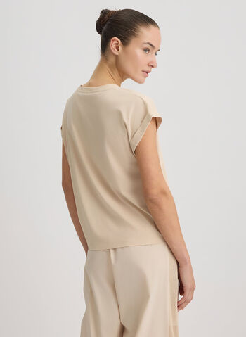 T-SHIRT LOGO, M9181 NATURAL, small