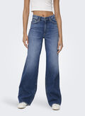 JEANS ONLJUICY VITA ALTA WIDE, DARK BLUE DENIM, thumb