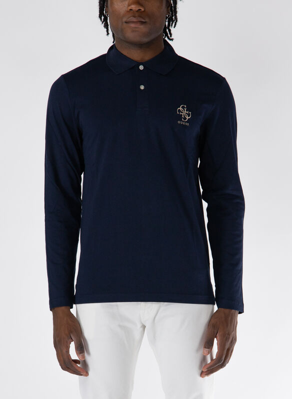 POLO JERSEY STRETCH, G7V2 NVY, medium