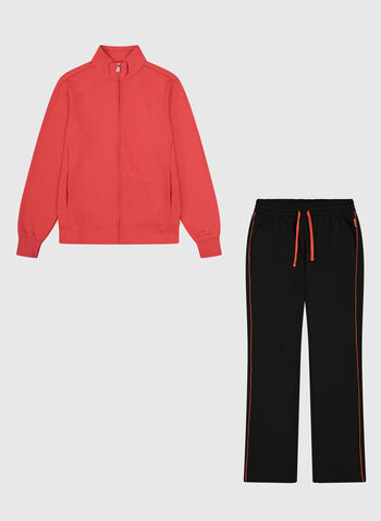 TUTA FULL ZIP EASY, RS068 MATTONEBLK, small