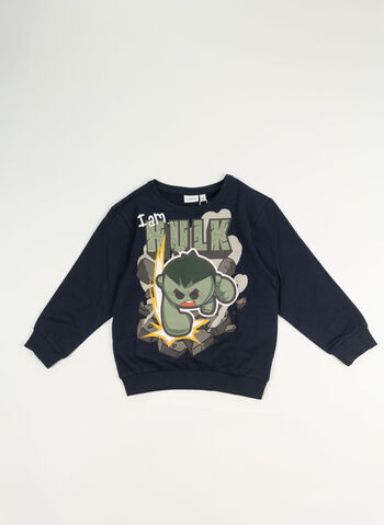 FELPA MARVEL AVENGERS BAMBINO, DARK SAPPHIRE, small