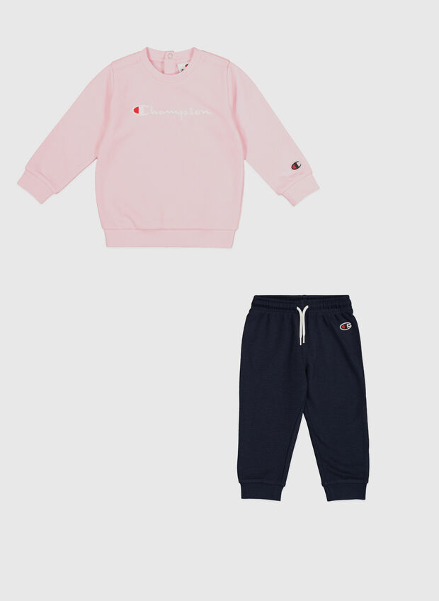 TUTA GIROCOLLO ICONS INFANT, PS195 PINKNVY, large