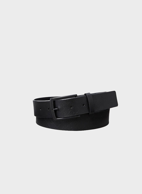 CINTA CASUAL LOGO, V8N BLK, medium