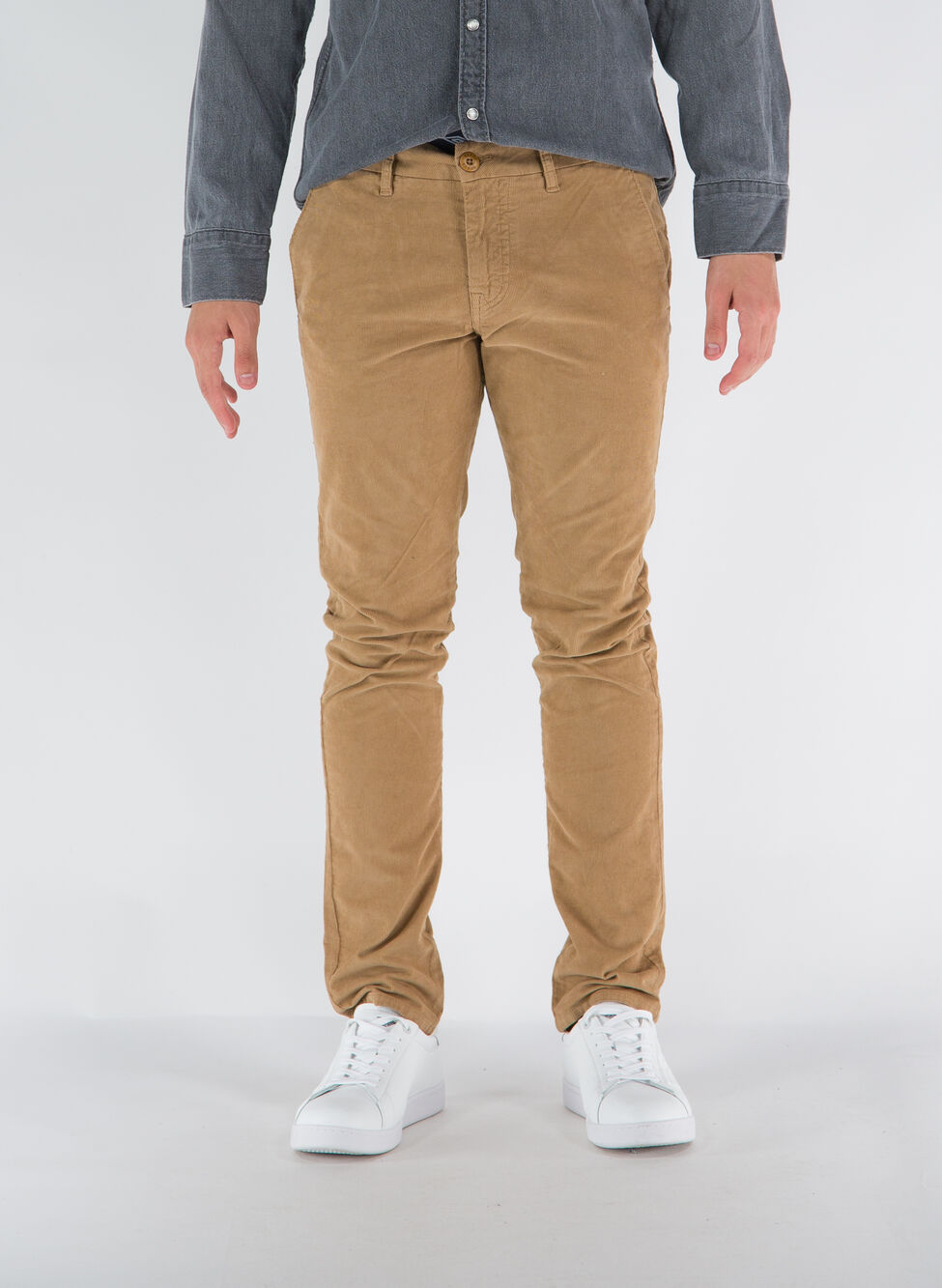 PANTALONE IN VELLUTO A COSTE DANIEL 40