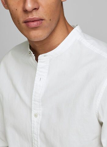 CAMICIA COLLO COREANO, WHT, small