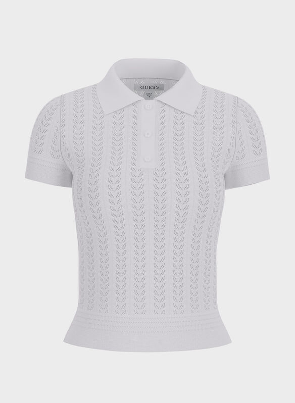 POLO MAGLIONE, G1O6 WHT, medium