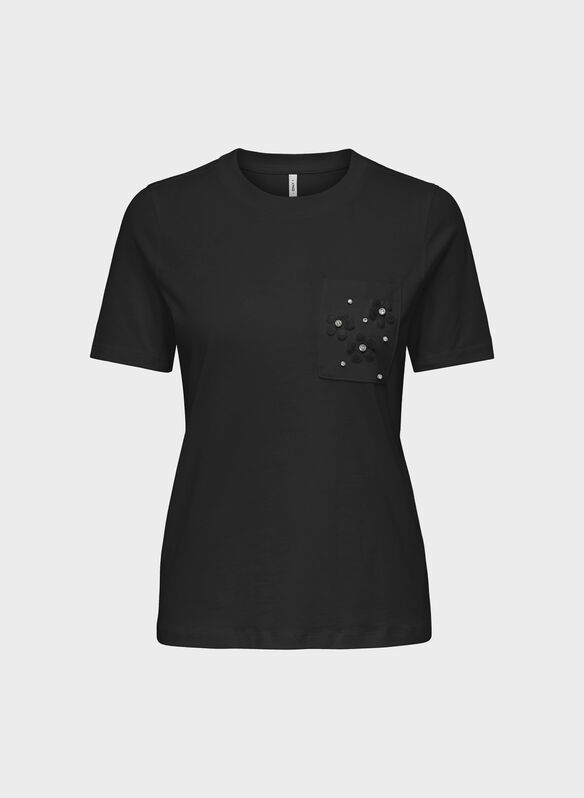 T-SHIRT ONZENIA, BLACK, medium