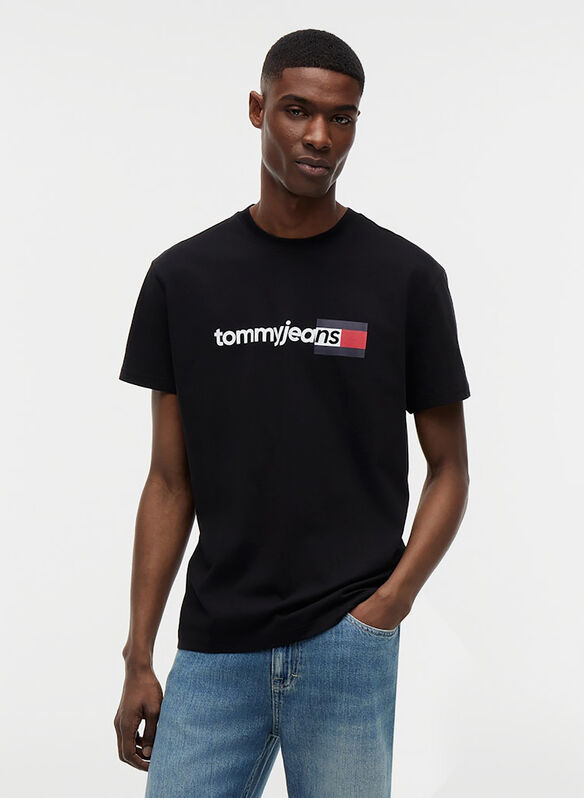 T-SHIRT TJM ENTRY LOGO, BDS BLK, medium