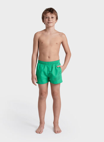 COSTUME BOXER CON LOGO RAGAZZO, 690 GREEN, small