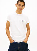 T-SHIRT IN JERSEY CON LOGO, YBL WHT, thumb