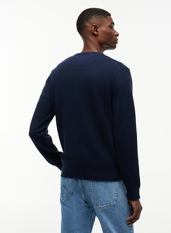 MAGLIONE GIROCOLLO ESSENTIAL LIGHT, C1G NVY, medium