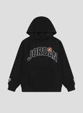 FELPA JORDAN HOODIE RAGAZZO, 023 BLK, thumb