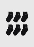 CALZA 6 PAIA ANKLE ESS, 023 BLK, thumb