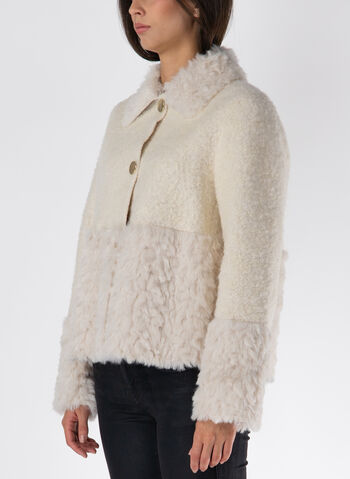 GIUBBOTTO IN PELLICCIA SINTETICA, , small