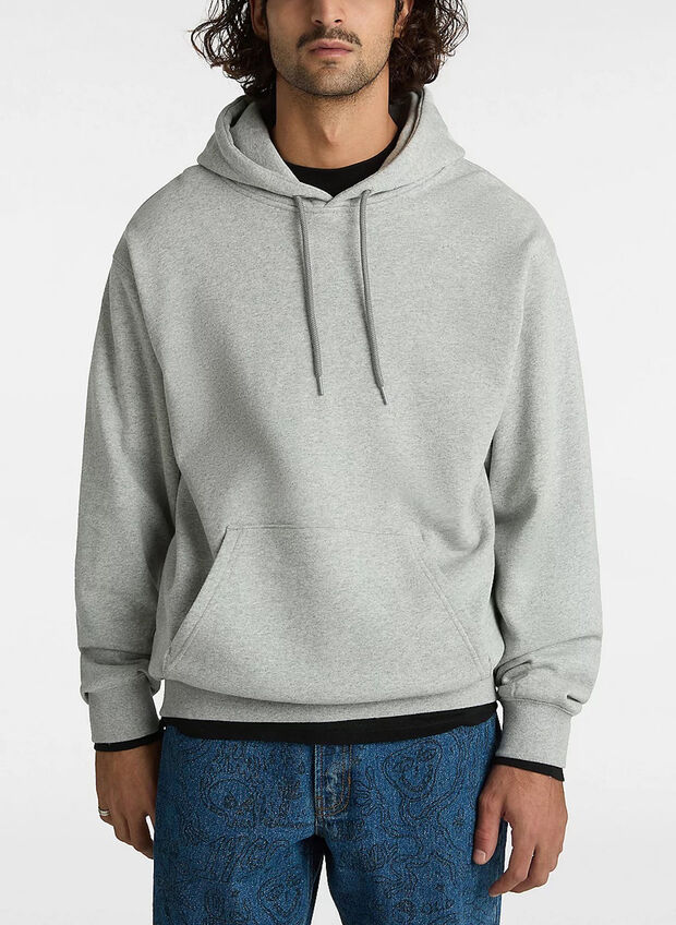 FELPA HOODIE ORIGINAL LOOSE, GREY, large