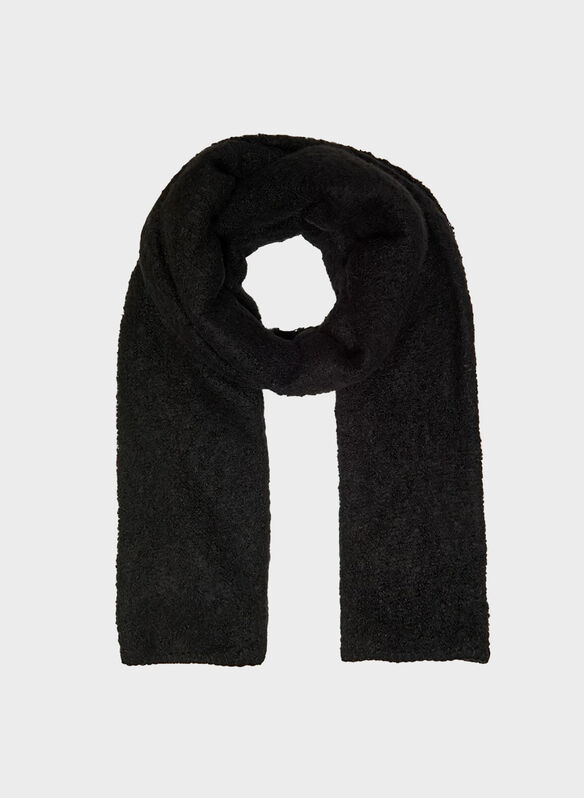SCIARPA MAXI NOOS LIMA, BLACK, medium