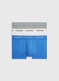 BOXER ADERENTI COTTON STRETCH 3 PACK, E3H BLUEWHTGREY, thumb
