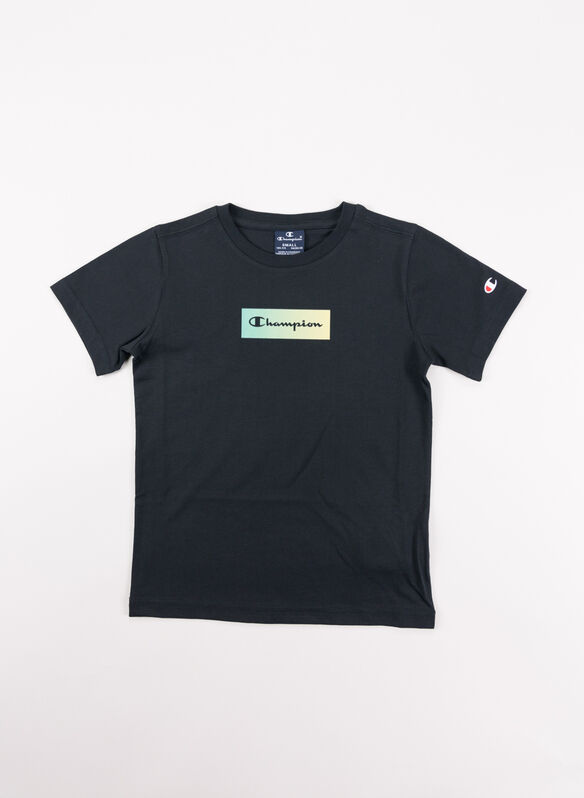 T-SHIRT LOGO PASTELS DA RAGAZZO, KK002BLK, medium