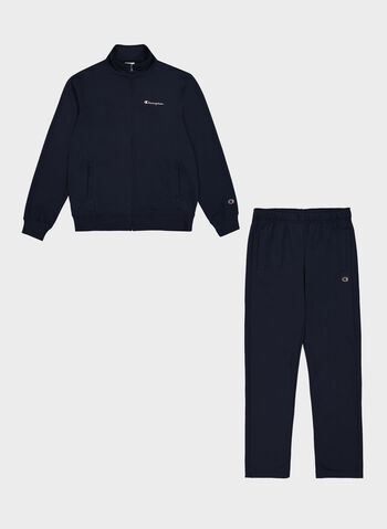 TUTA FULL ZIP MICRO LOGO, BS501 NVY, small