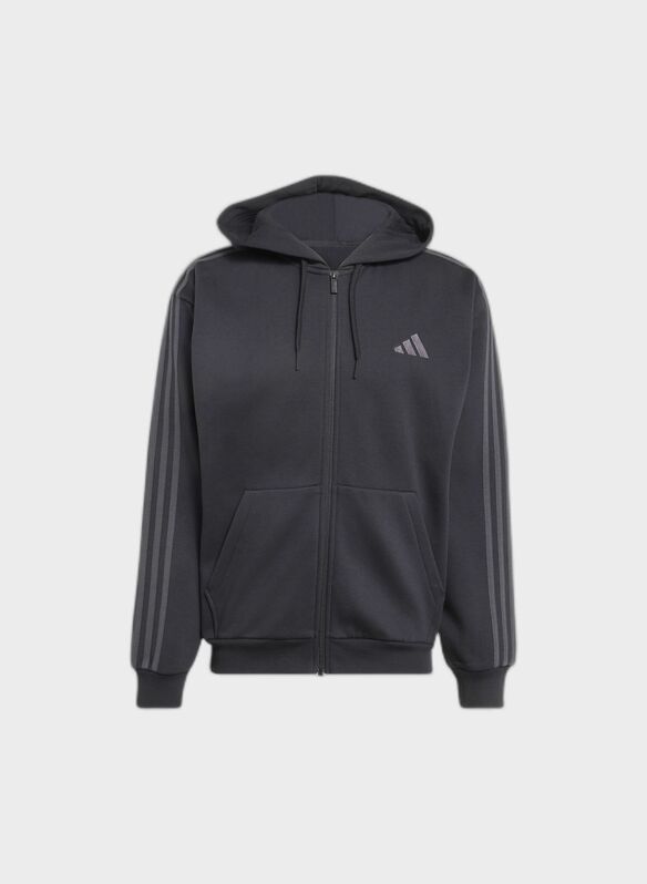 FELPA 3S FL FULL ZIP, - BLK CARBON, medium