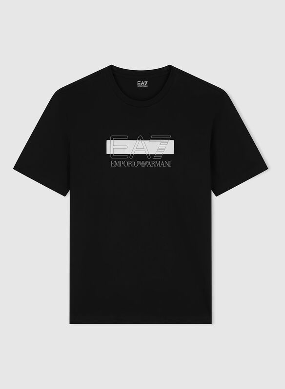 T-SHIRT VISIBILITY LOGO, MC001 BLK, medium