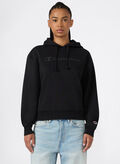 FELPA HERITAGE HOODIE, KK001 BLK, thumb
