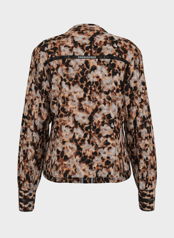 BLUSA IN CHIFFON, PM66 FANT SAFARI, medium