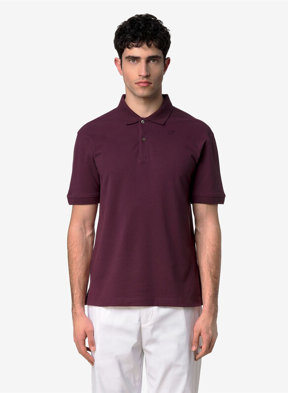 POLO SIMOR PIQUE, 345 VIOLET, medium