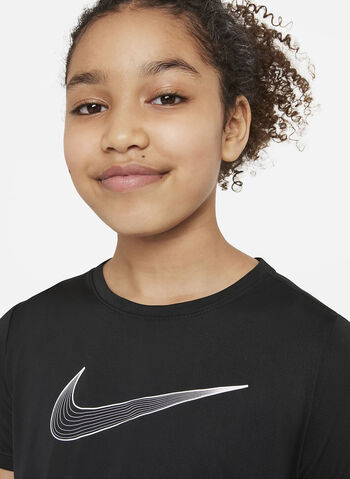 MAGLIA TRAINING ONE RAGAZZA, 010 BLK, small