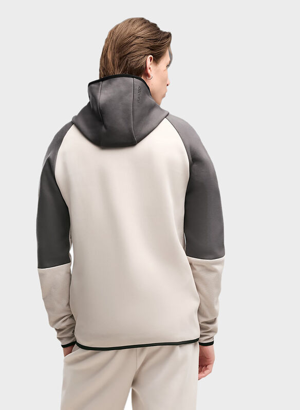 FELPA TECH NEW EVOSTRIPE, 82 SILVER FOG, medium