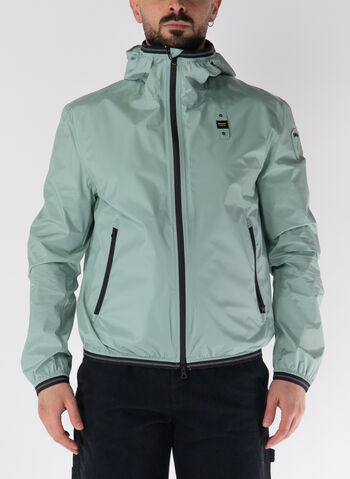 GIACCA A VENTO NASTRATA FARRIN, 736 MENTA, small