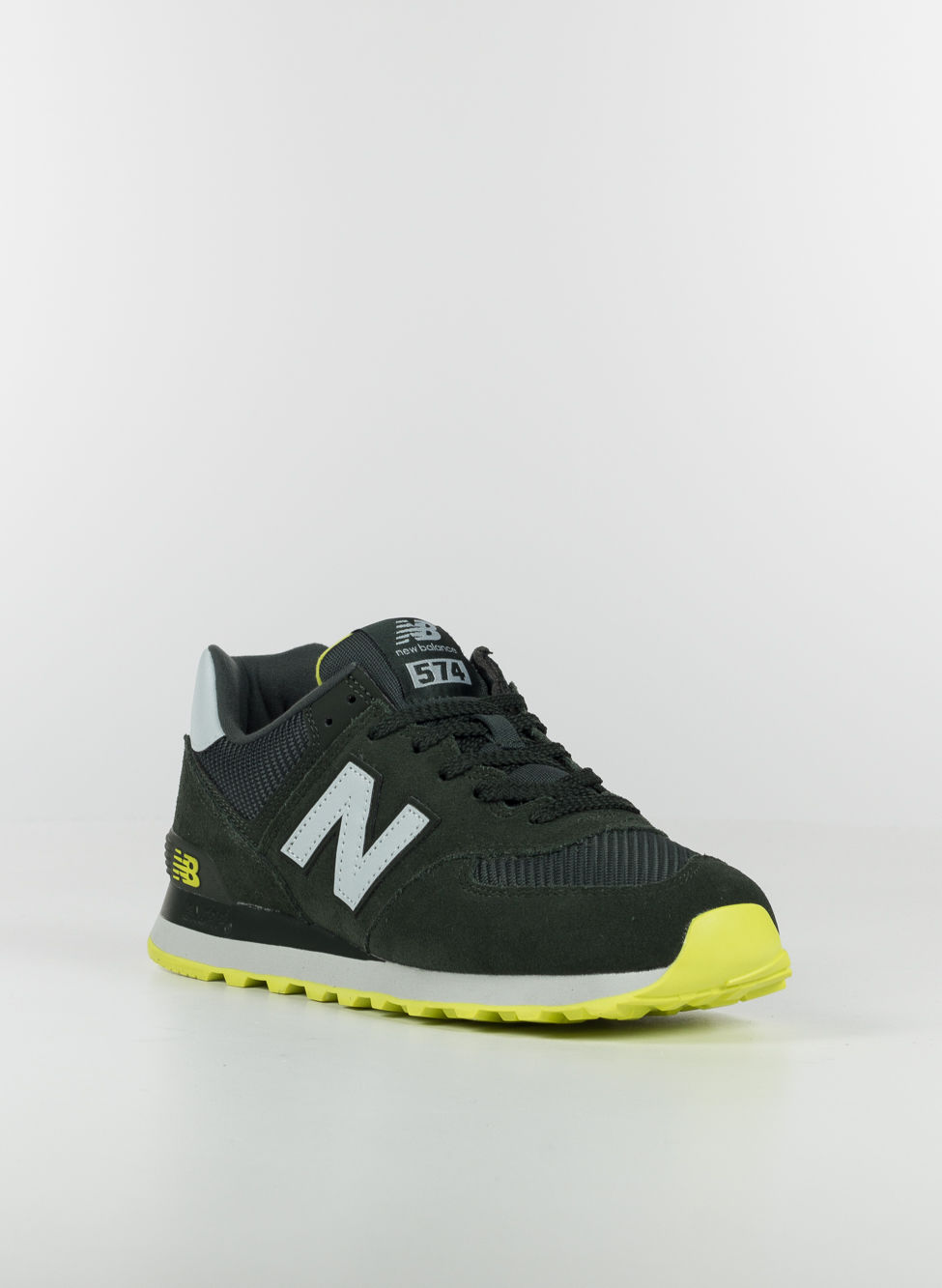 NEW BALANCE SCARPA 574 TEXTILE Verde 
