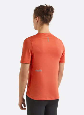 T-SHIRT TECH RUN, 40082 ORANGE, small