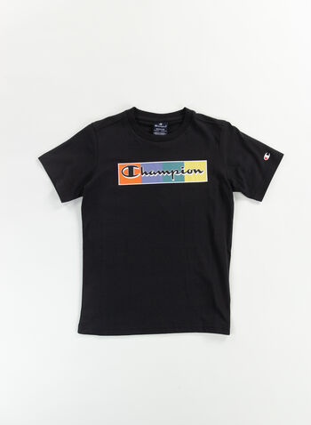 T-SHIRT SOFT FLUO RAGAZZO, KK001 BLK, small