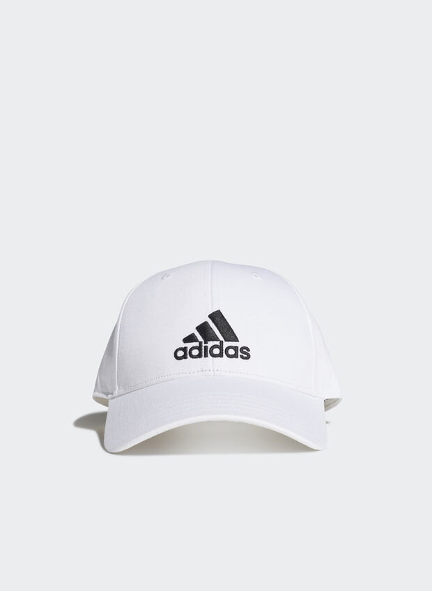 CAPPELLO VISIERA LOGO, WHT, large