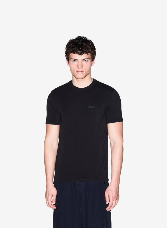T-SHIRT EXTRA SLIM MICRO, UC001 BLK, medium