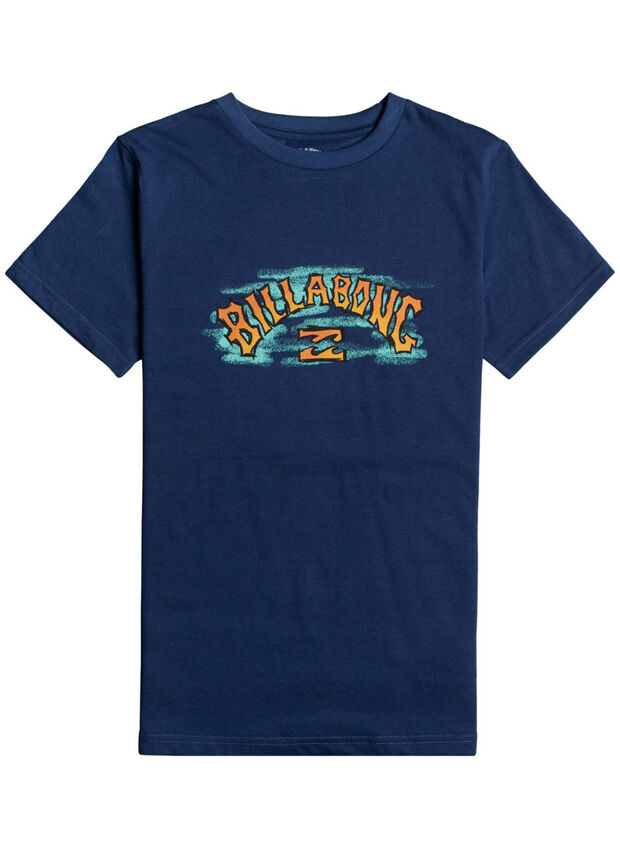 T-SHIRT CON STAMPA RAGAZZO, 523DENIM BLU, large